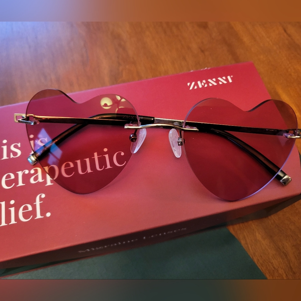 Zenni migraine relief glasses